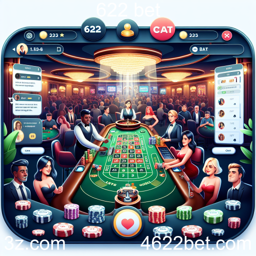 Descubra o Mundo dos Cassinos ao Vivo na 622 Bet